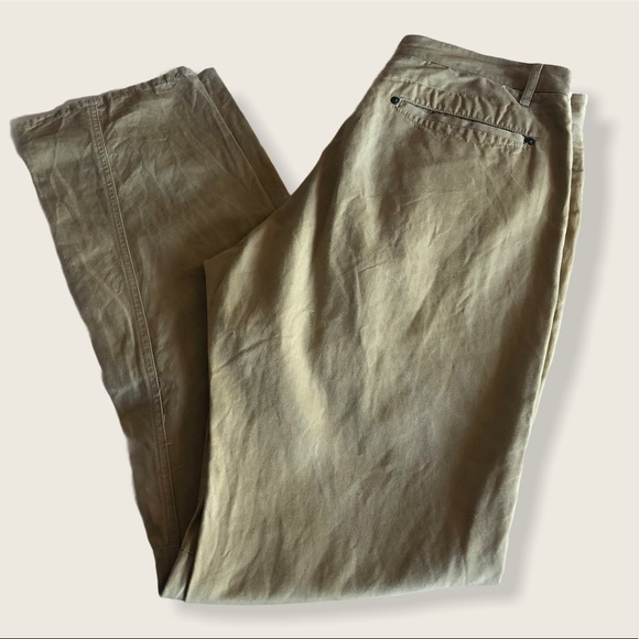 rag & bone Other - Rag & Bone Khaki Linen Blend Jeans